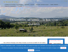 Tablet Screenshot of mazet-st-voy.com